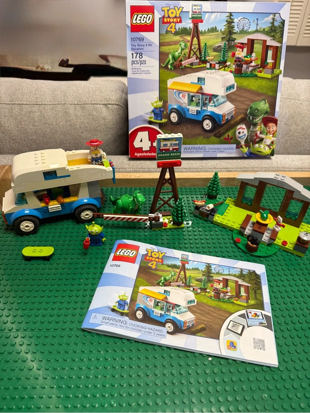 Complete LEGO 10769 Toy Story 4 RV Vacation